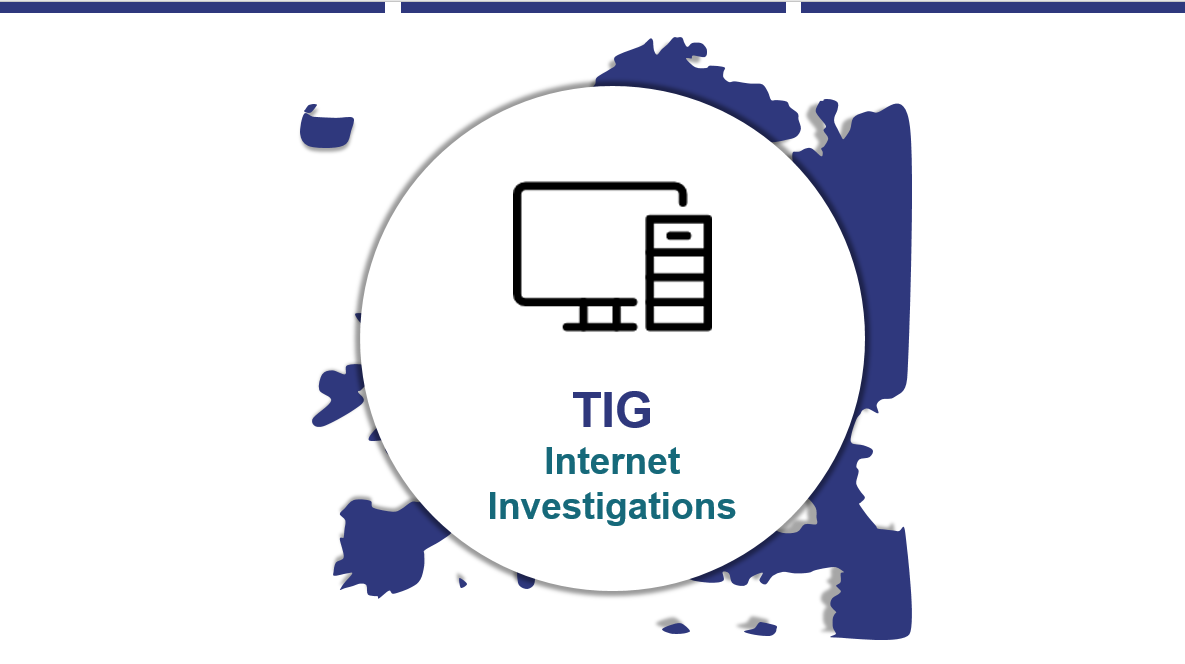 Internet Investigation TIG Update - 28.11.21