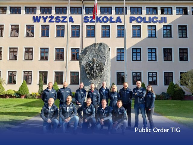Meeting of the Public Order TIG in Poland