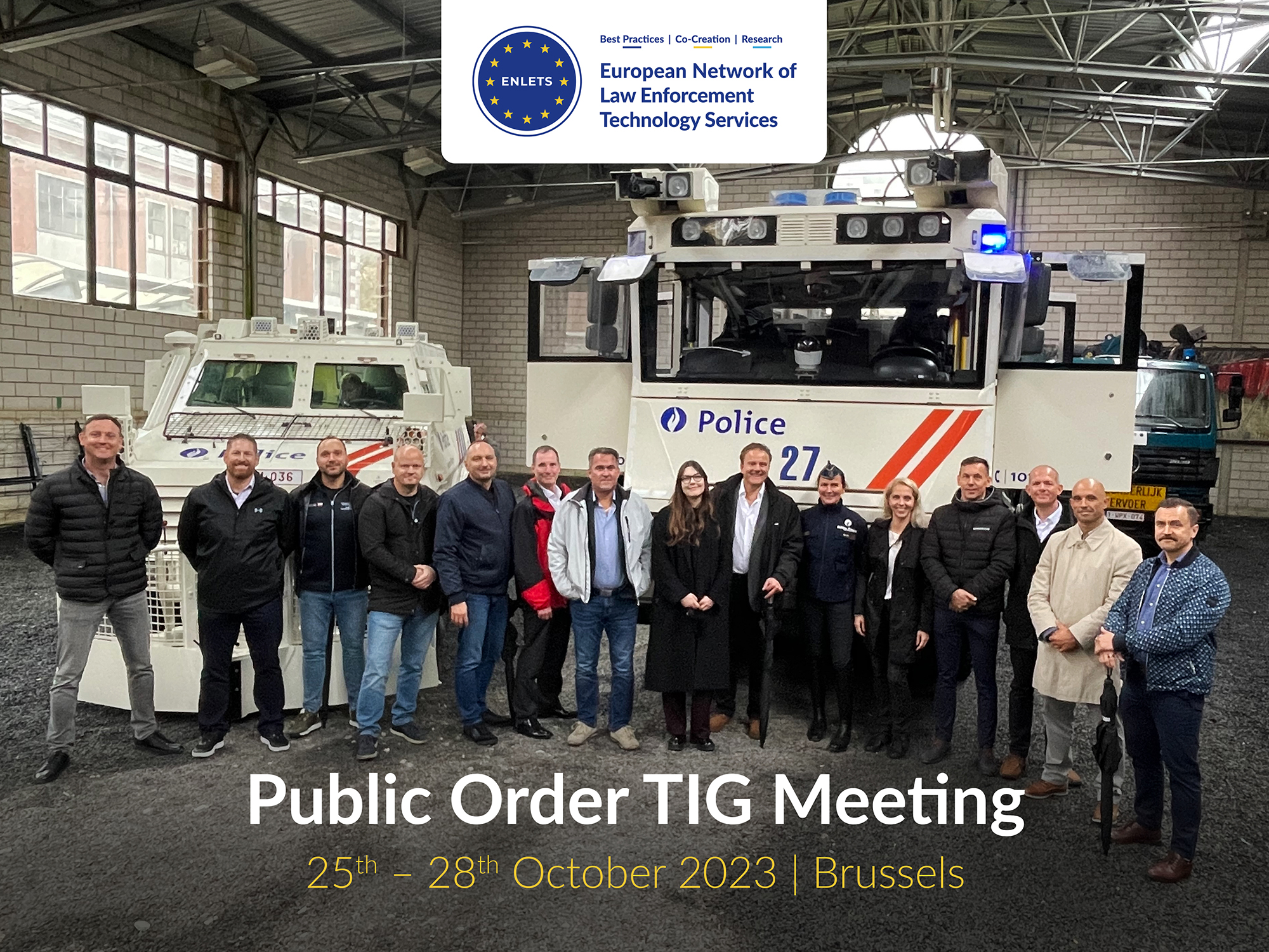 Public Order TIG Meeting in Brussels