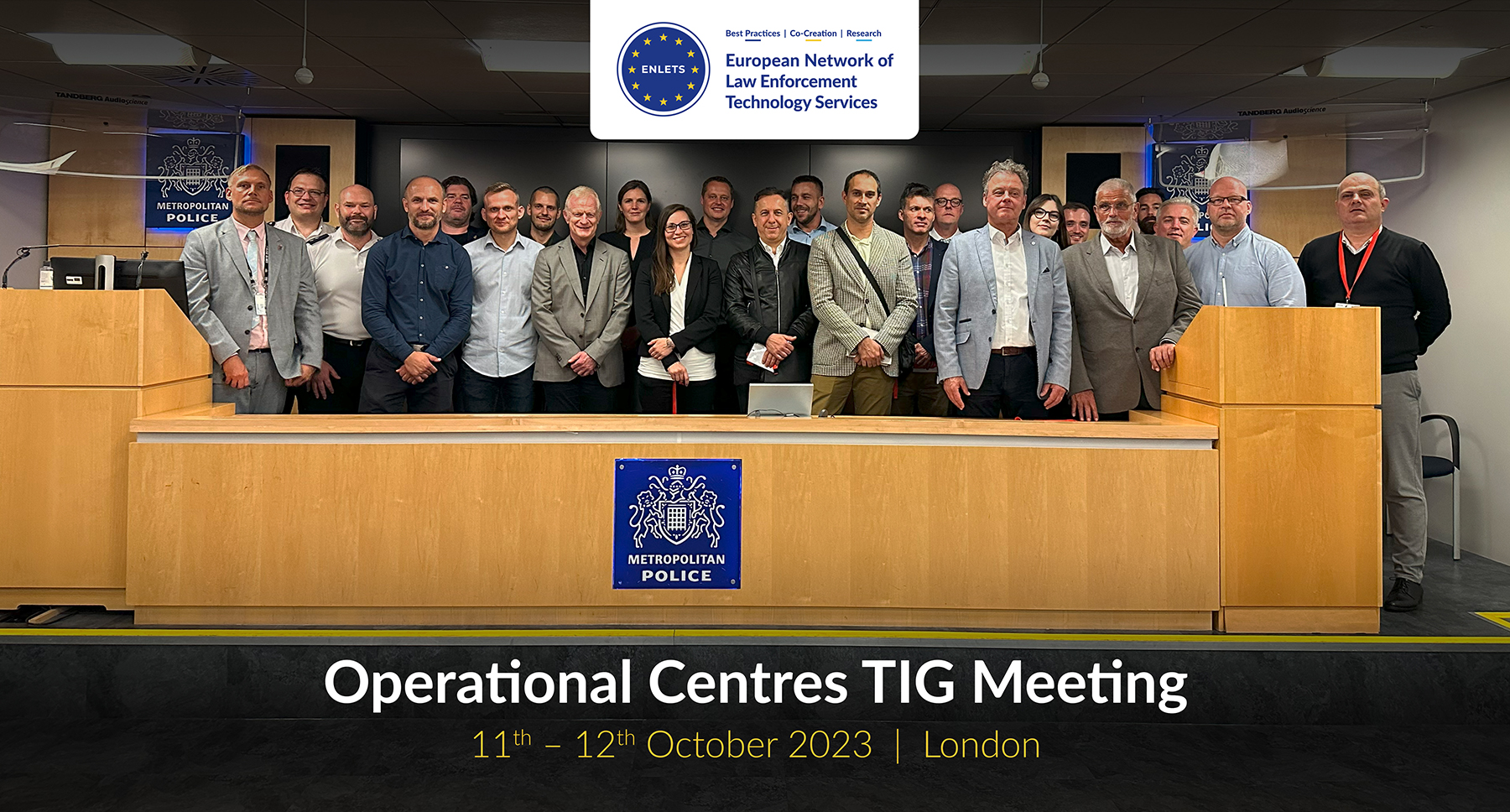 Operational Centres TIG Meeting in London