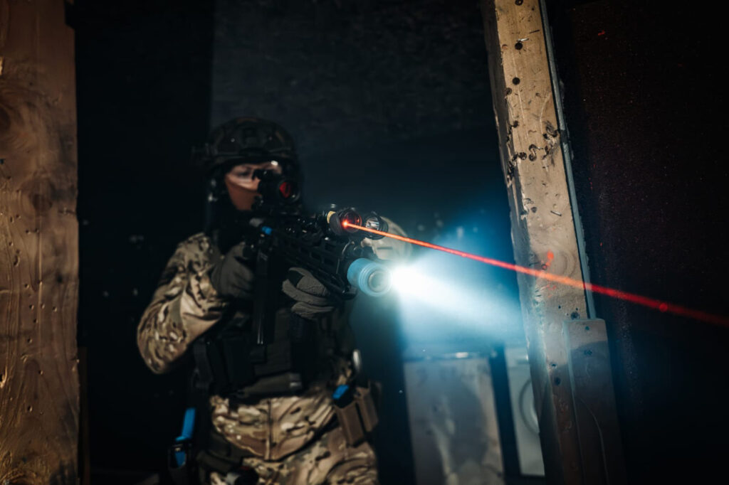 Polish-Slovak cunter-terrorism officers training.